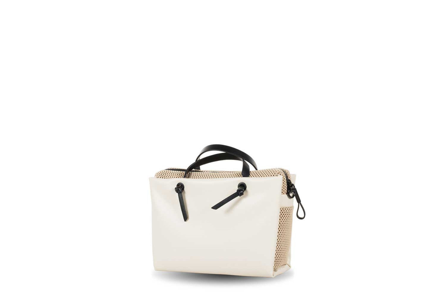 Bandolera blanca minimalista mujer Devota & Lomba