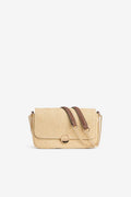 bolso beige mujer, bolso cadena dorada, bolso vilanova, bolso elegante mujer, bolso bandolera beige, bolso invitada, bolso casual mujer, complementos mujer, bolso arena mujer, Cotton Grey Castrillón