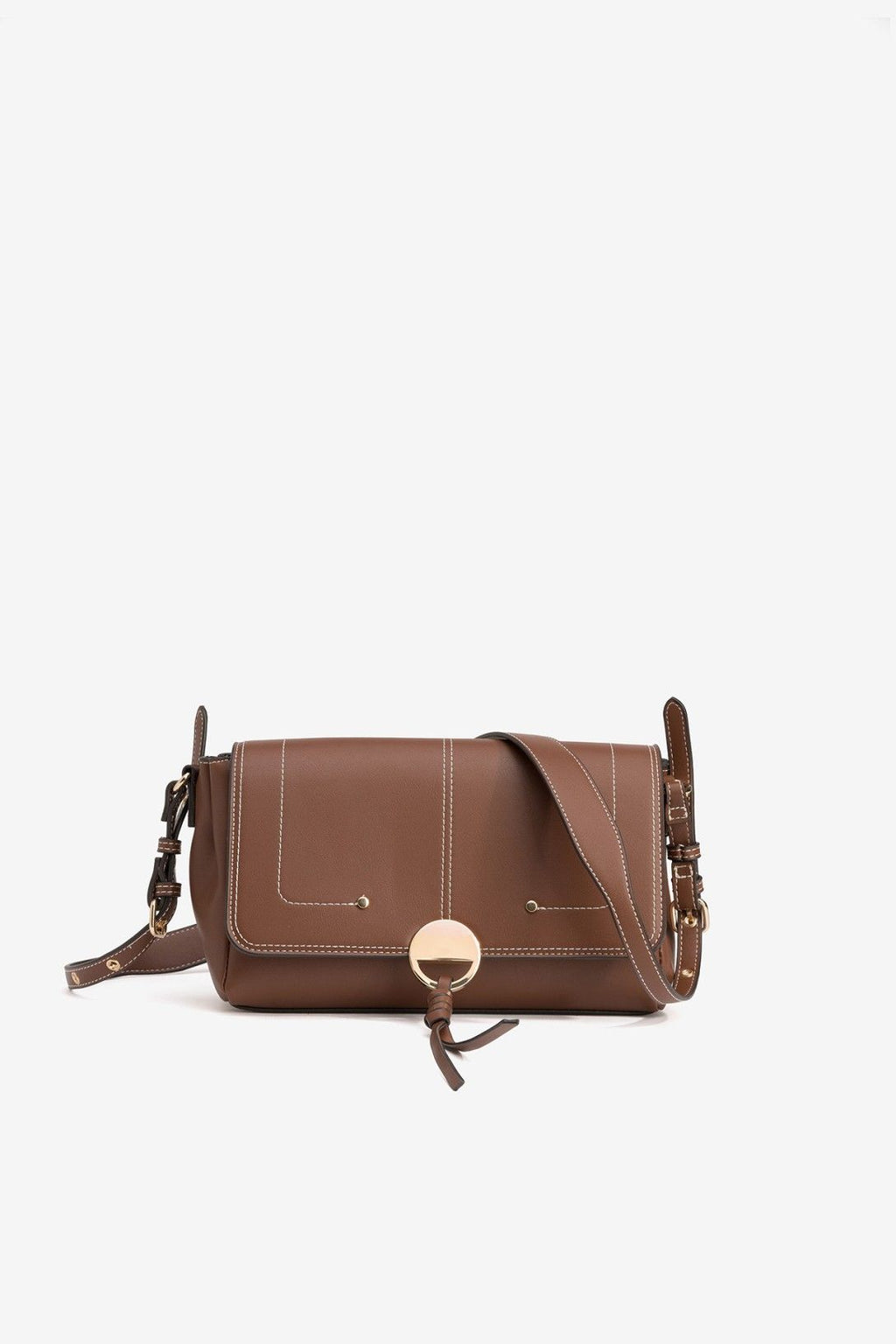 Bolso Senda marrón Vilanova bandolera Asturias