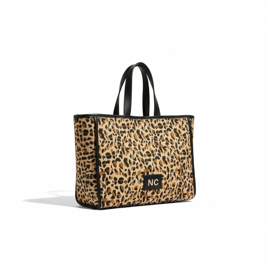 bolso shopper leopardo mujer, bolso grande estampado animal, bolso shopper verano, bolso tote leopardo, bolso amplio mujer tendencia.