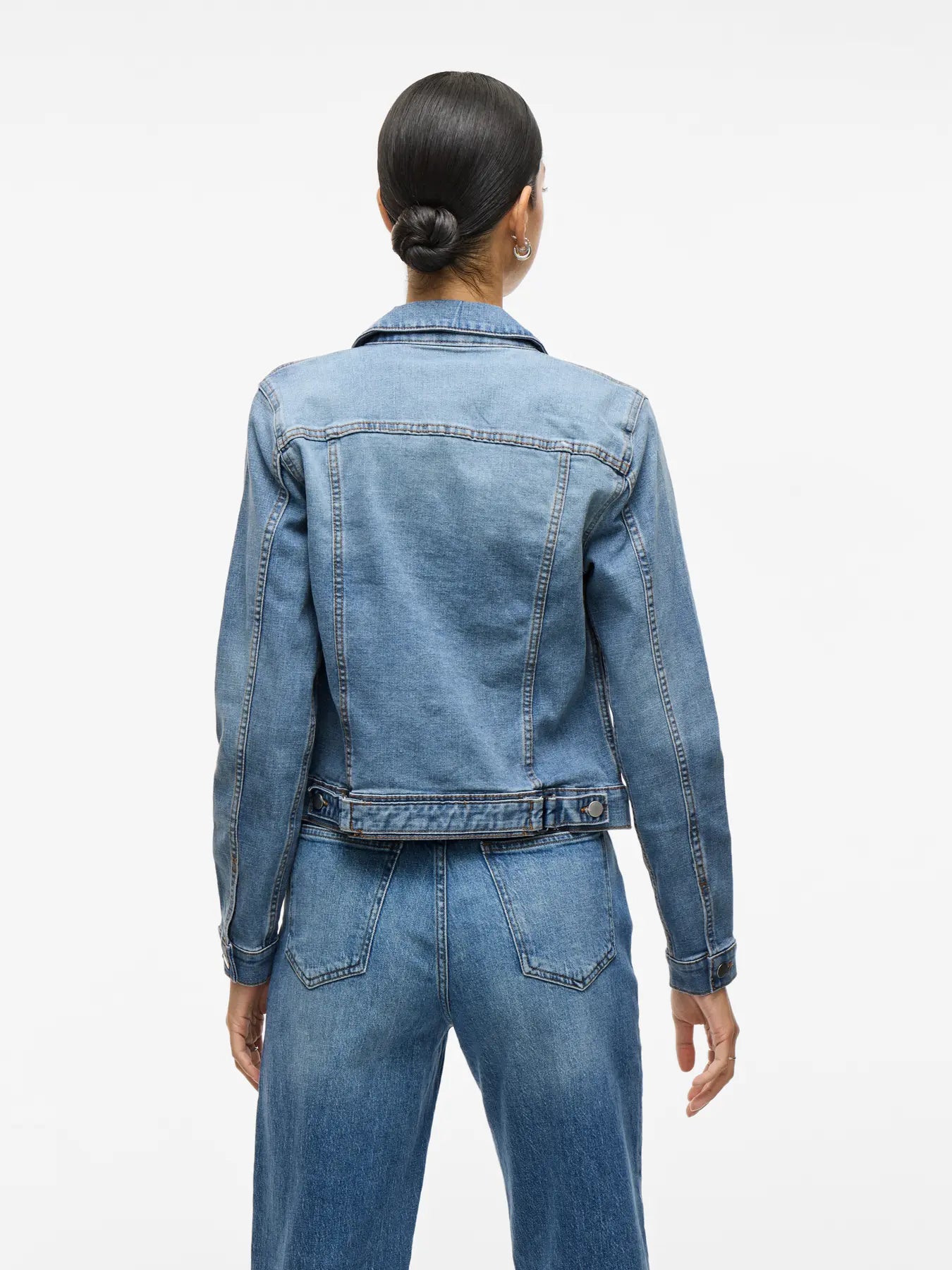 look denim vila nueva coleccion en cotton grey