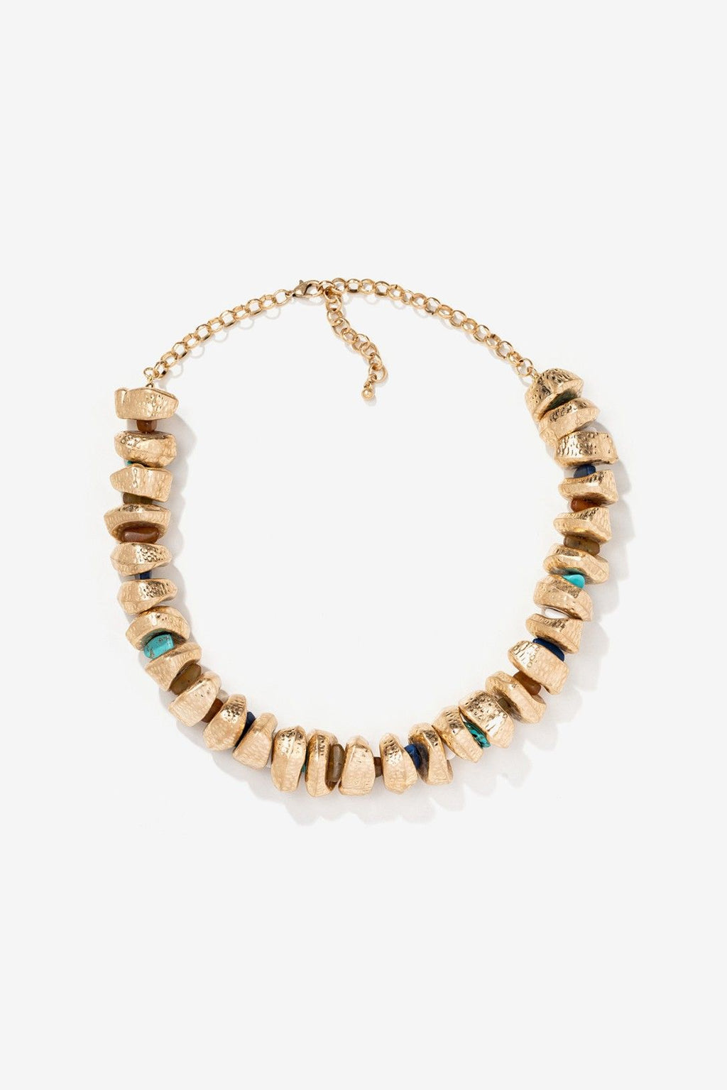 Collar Narek dorado de piezas irregulares Vilanova
