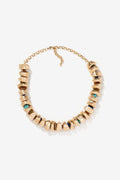 Collar Narek dorado de piezas irregulares Vilanova

