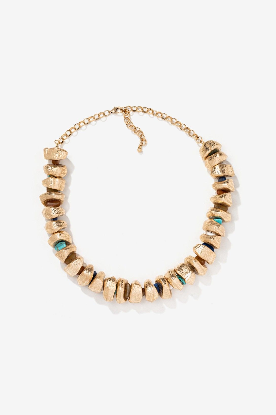 Collar Narek dorado de piezas irregulares Vilanova
