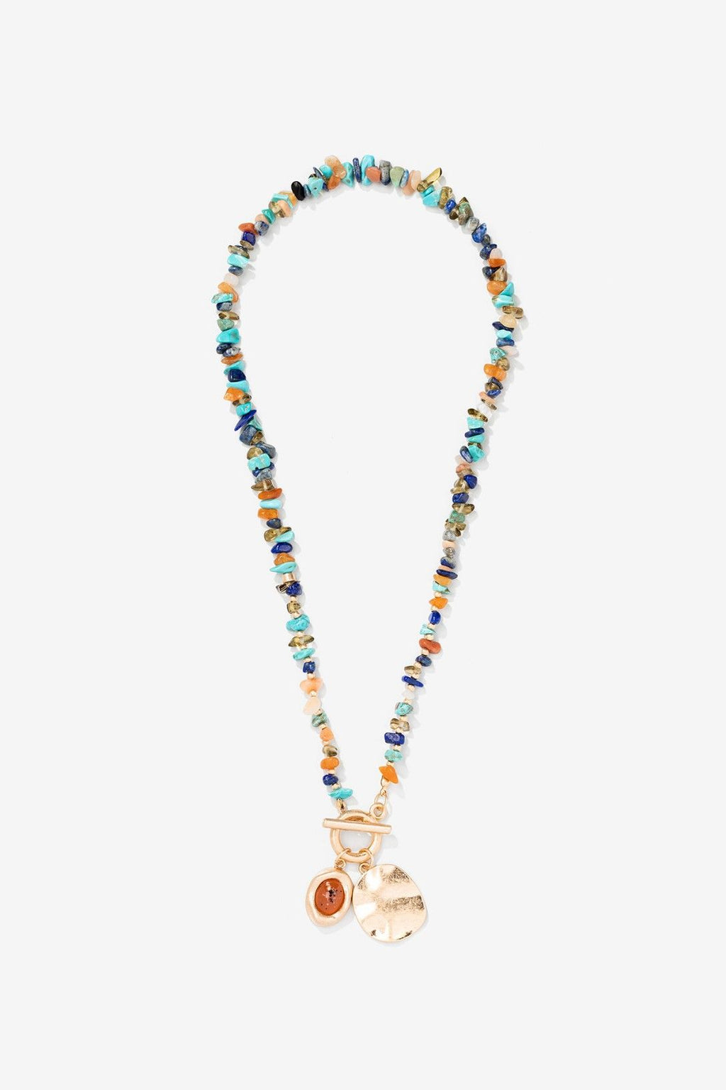 Collar Tikal con piedras multicolor Vilanova