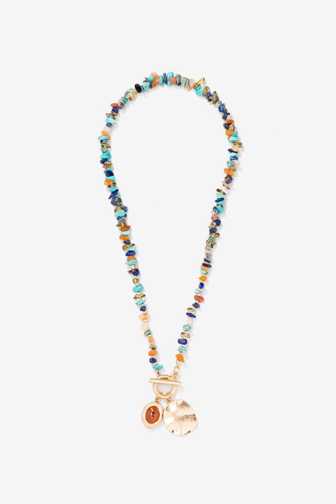 Collar Tikal con piedras multicolor Vilanova