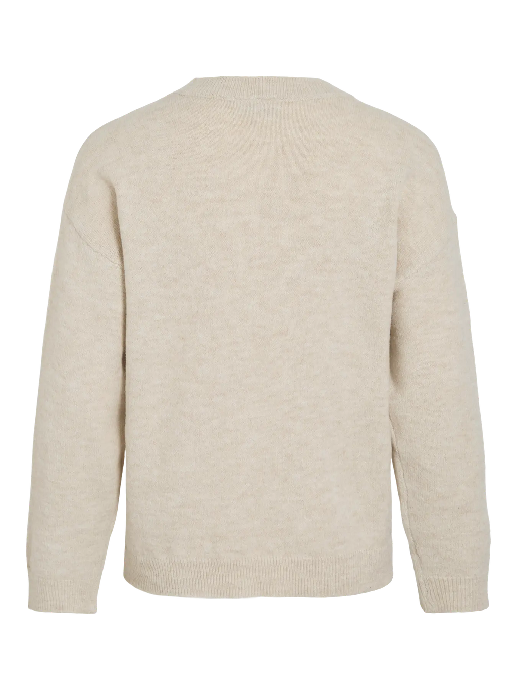 detalle trasero jersey basico de punto vila en cotton grey