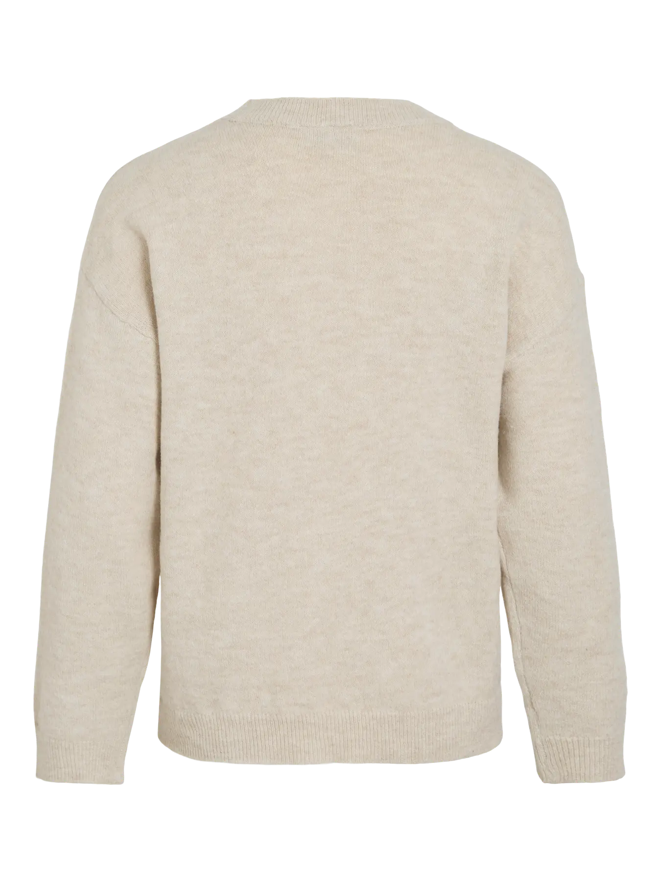 detalle trasero jersey basico de punto vila en cotton grey