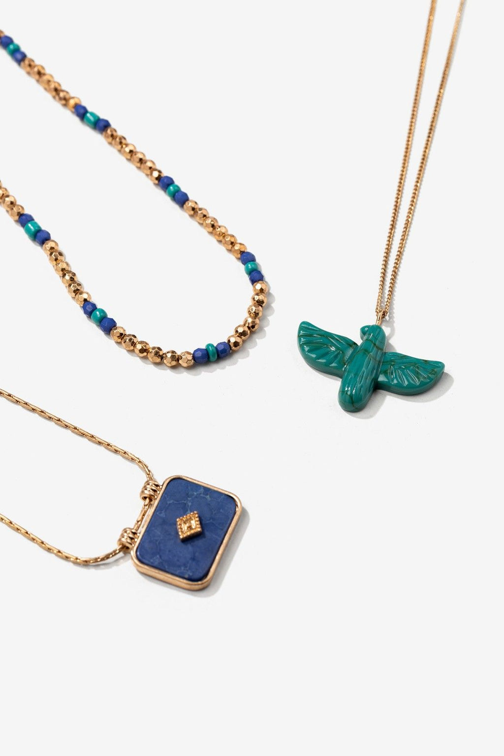 Collar Cayro multicadena dorado Vilanova