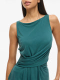 Marca Vila
Color verde azulado
Sin mangas
Cuello redondo
Frunce lateral estilizador
Tejido suave y fluido
70% Modal TENCEL™
30% Polyester