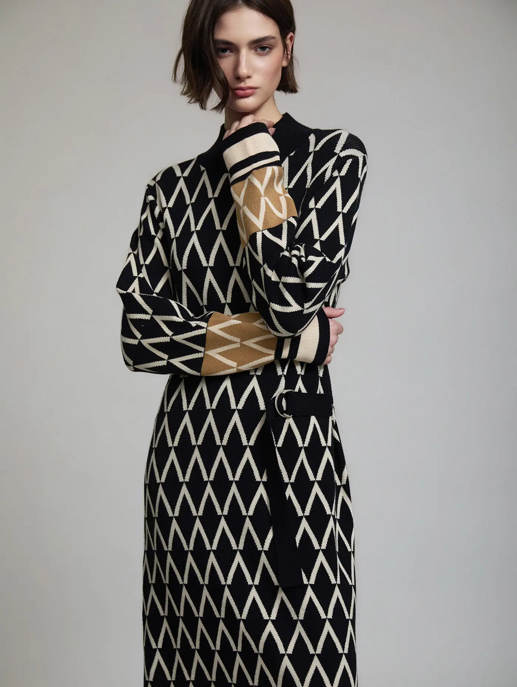 Vestido Jacquard Mazzoni