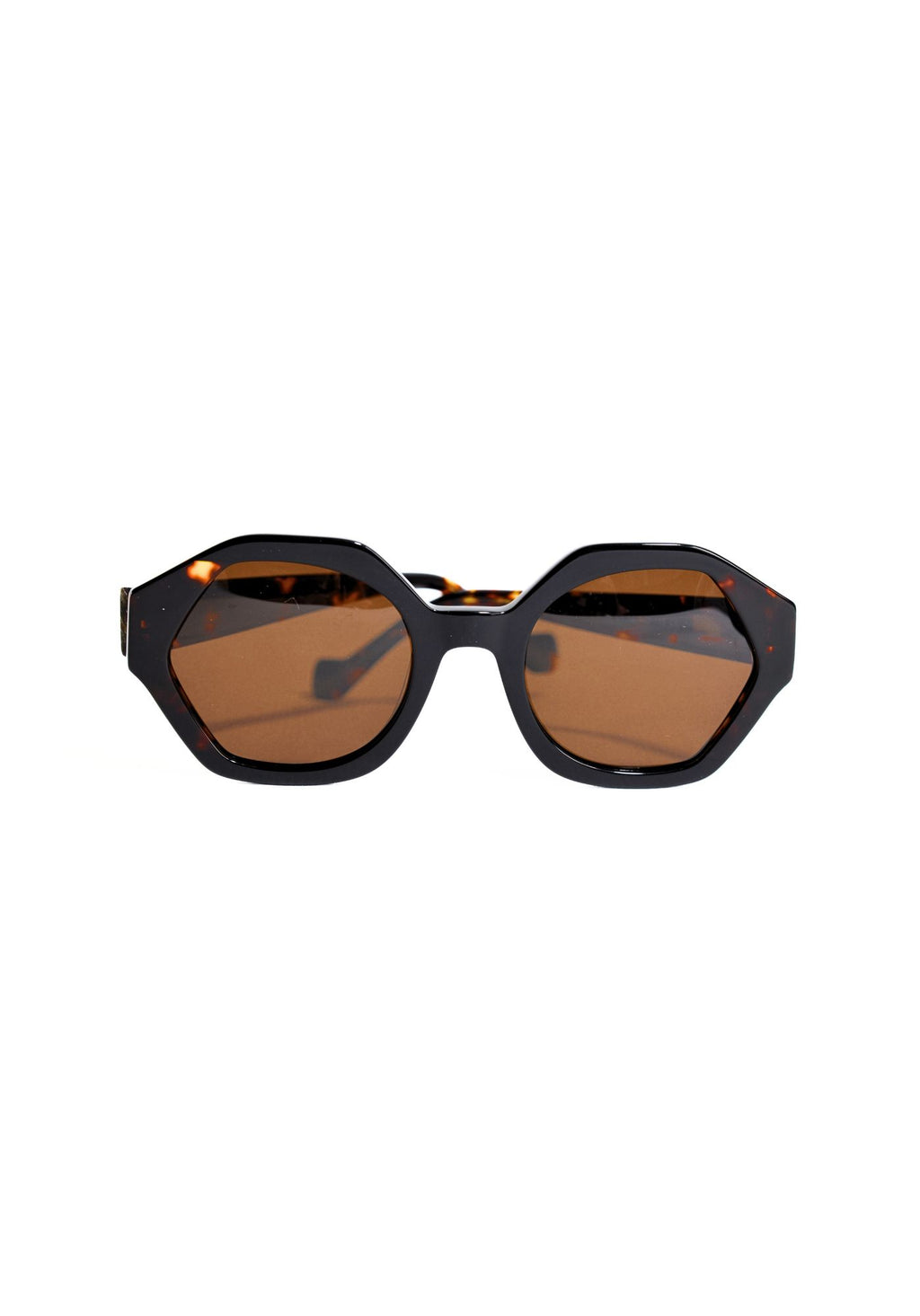 gafas de sol geométricas nacar marron Noco