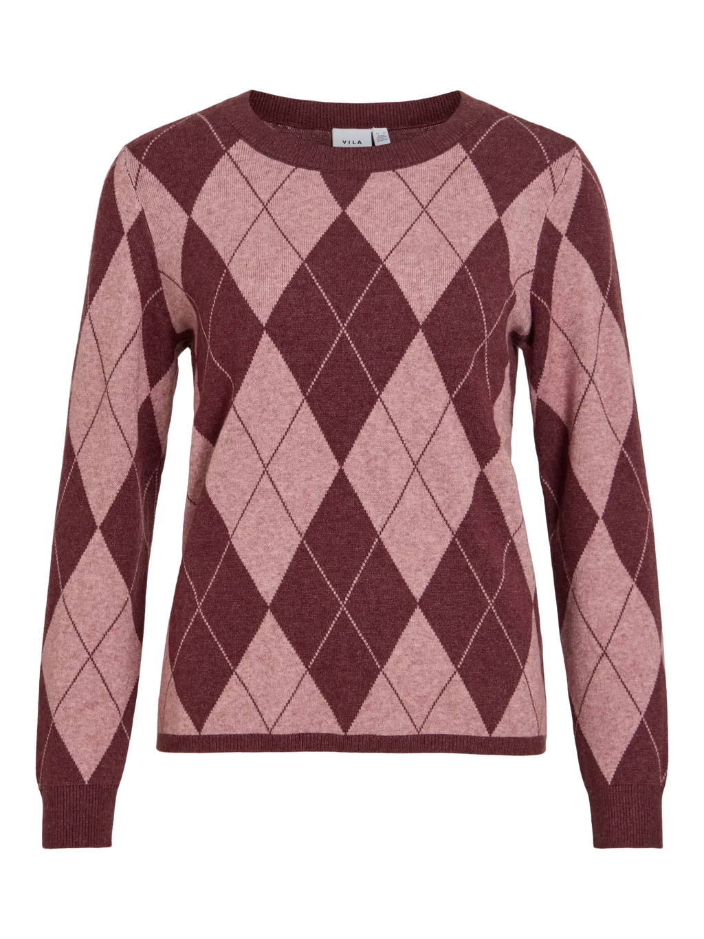 Jersey Tif de rombos para mujer VILA 