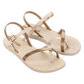 Sandalias tiras bicolor Champagne Ipanema mujer