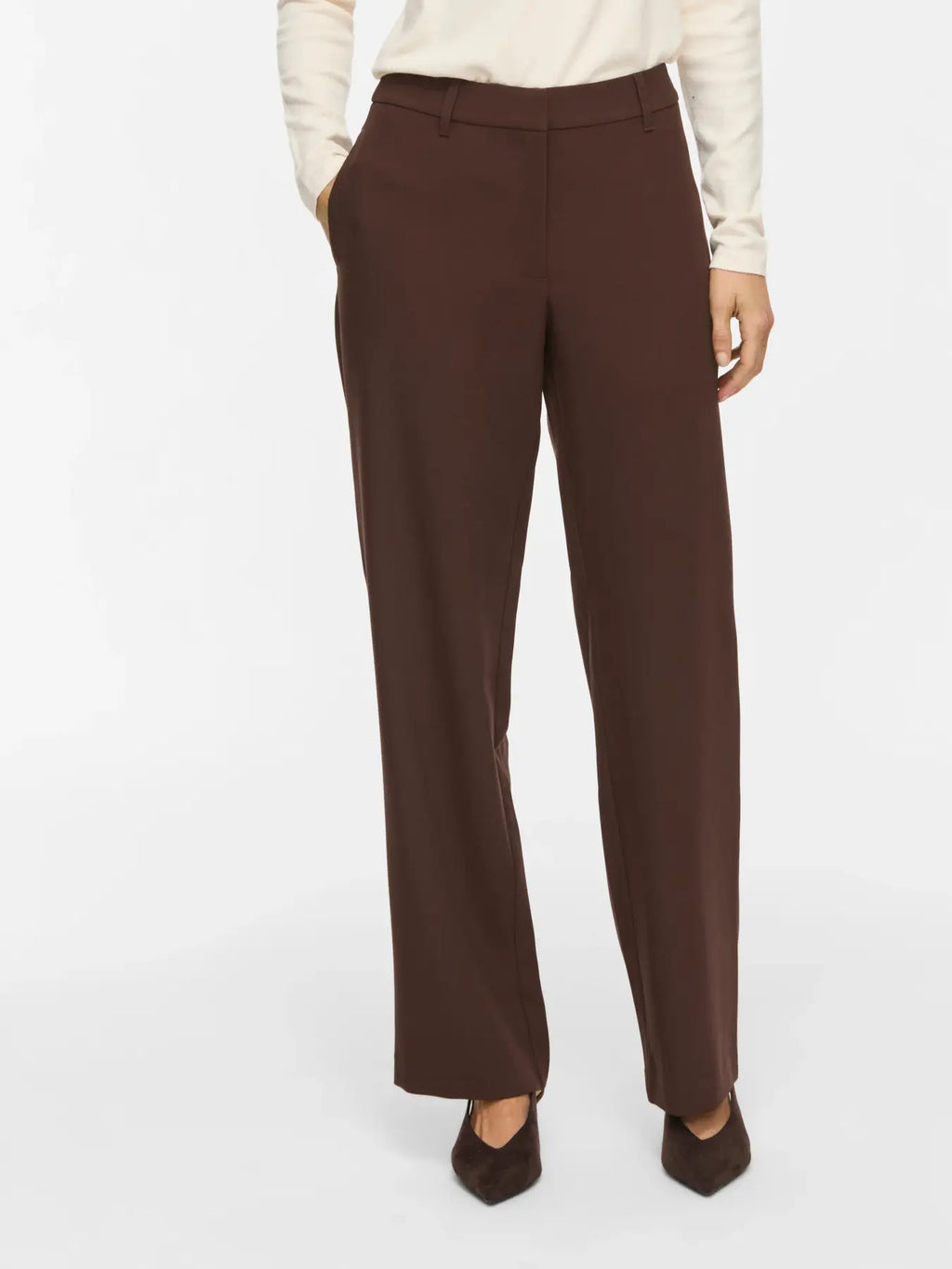 Pantalón Emmi de vestir recto para mujer