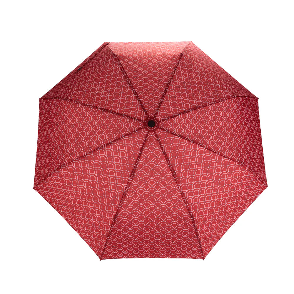 paraguas pez koi estampado rojo balvi diseño original cotton grey piedras blancas asturias

