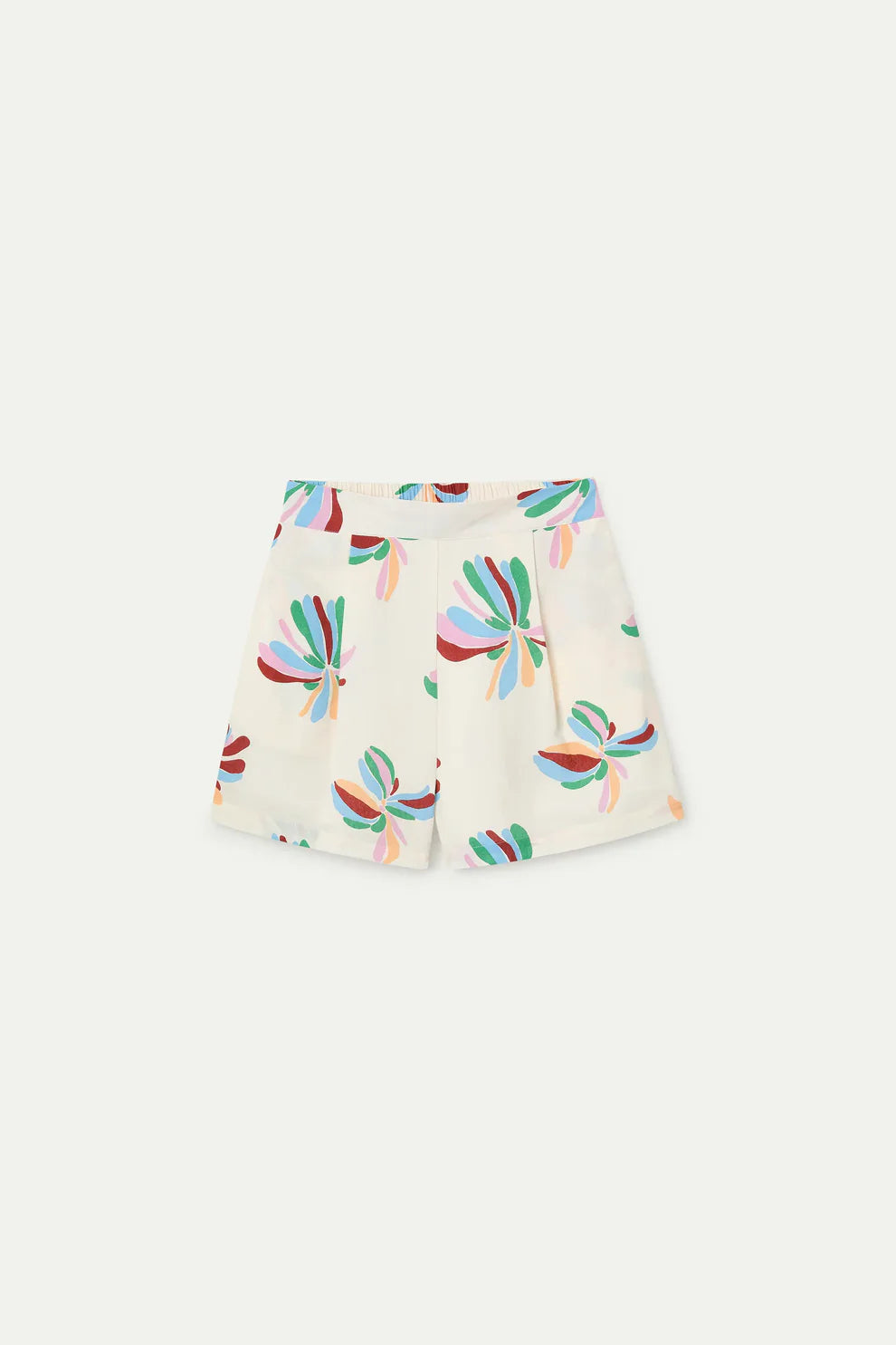 Short estampado artístico multicolor mujer verano