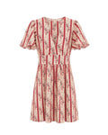 Vestido corto estampado floral Provenza.