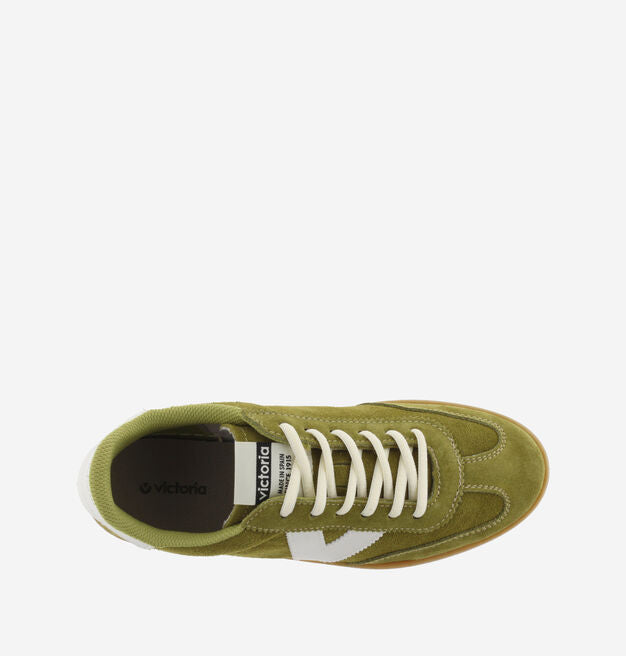Vista superior de las zapatillas Berlin Ciclista de Victoria. novedades en cotton grey