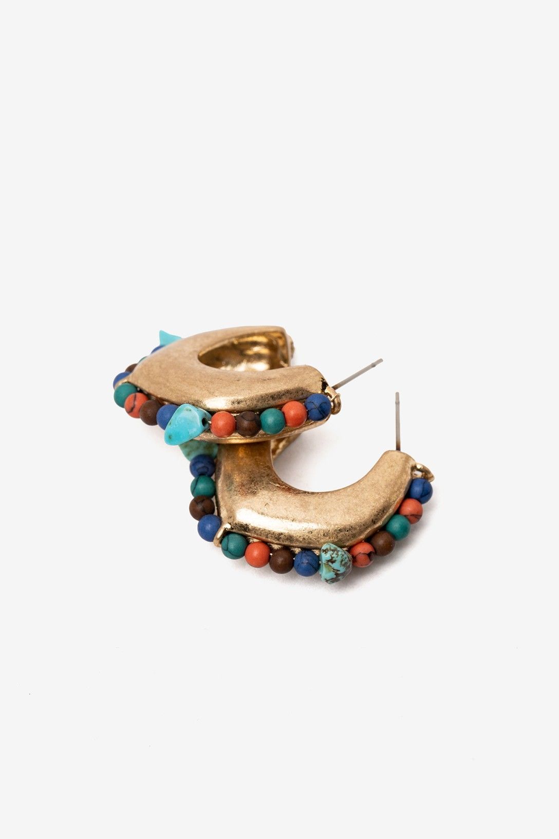 Pendientes estilo étnico Vilanova multicolor