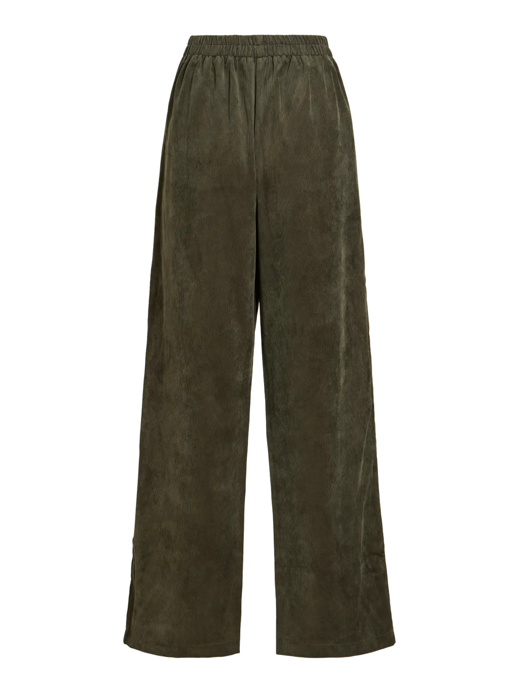 Pantalón Courdie kaki – detalle cintura elástica trasera