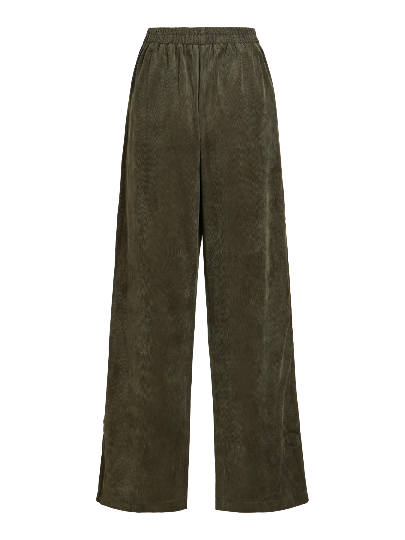 Pantalón Courdie kaki – detalle cintura elástica trasera