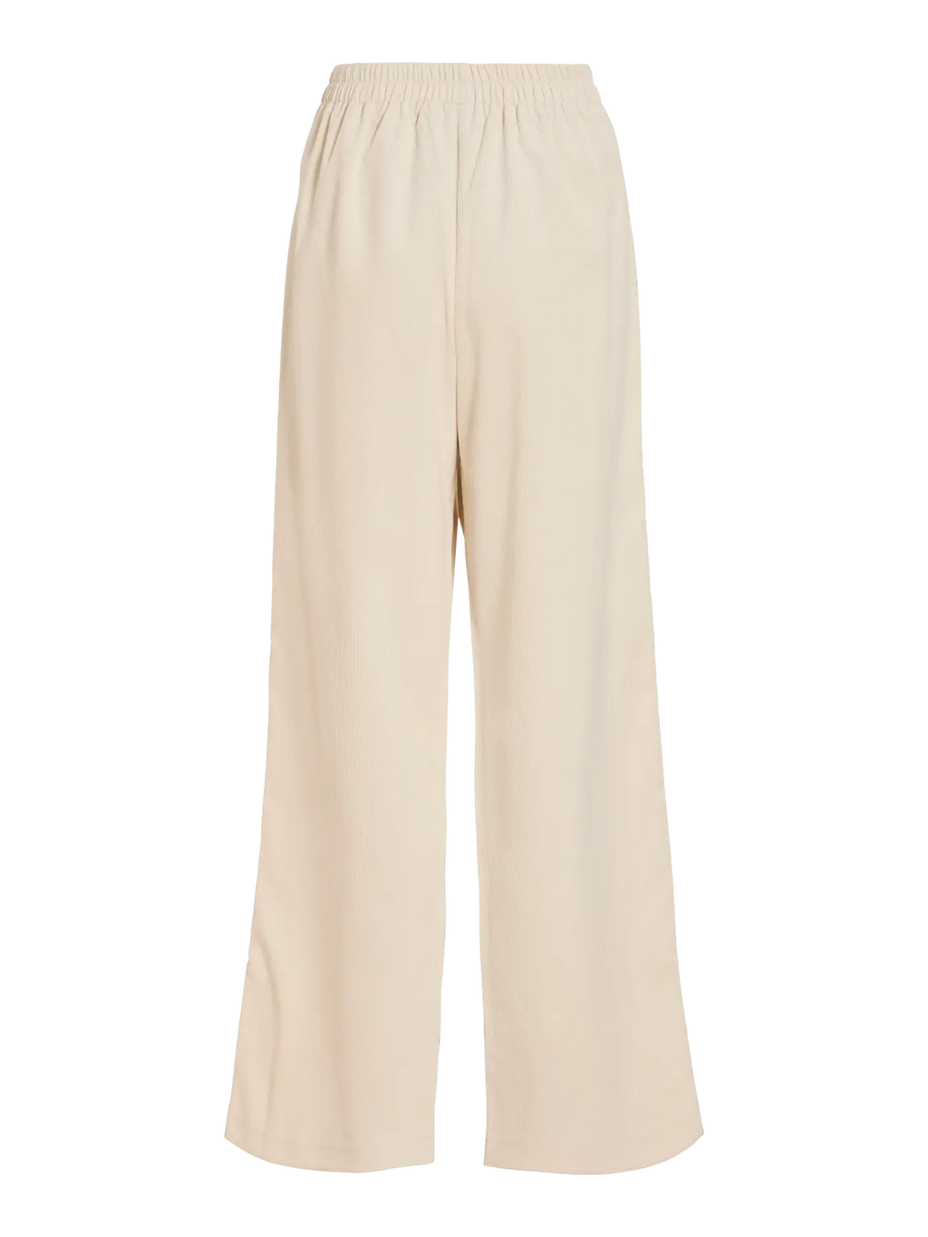 Pantalón Courdie Vila beige – vista trasera novedades cotton grey piedras blancas