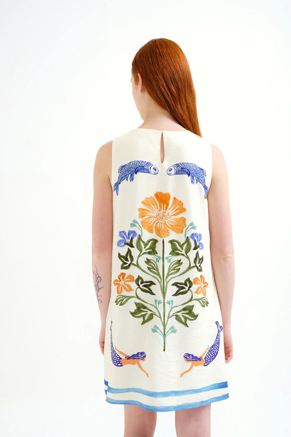 Vestido vista trasera  Little Palm & Mermaid look verano mujer